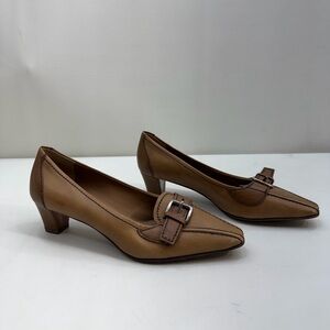 Prada leather pumps